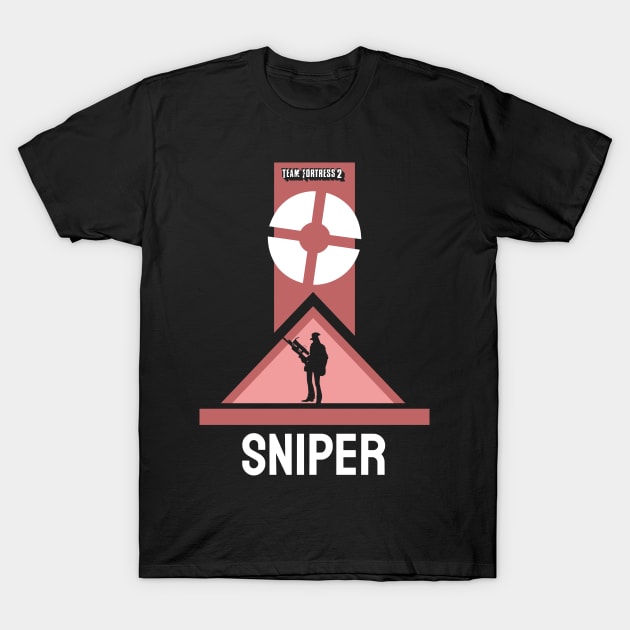 Sniper Team Fortress 2 T-Shirt by mrcatguys